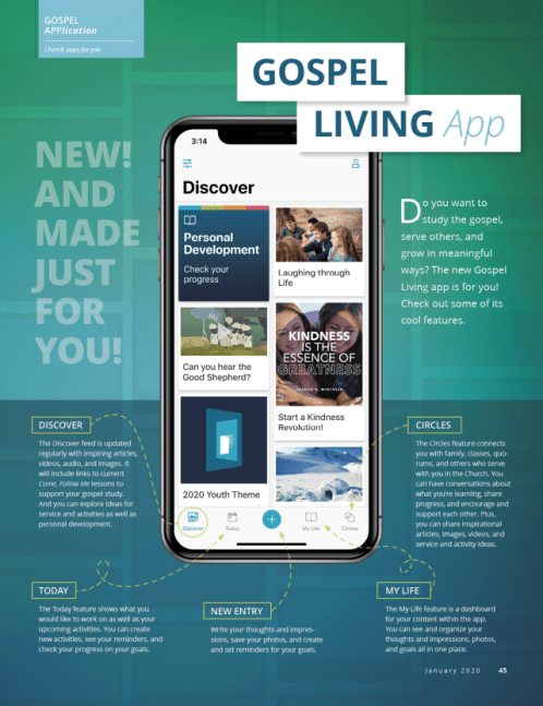 gospel living app